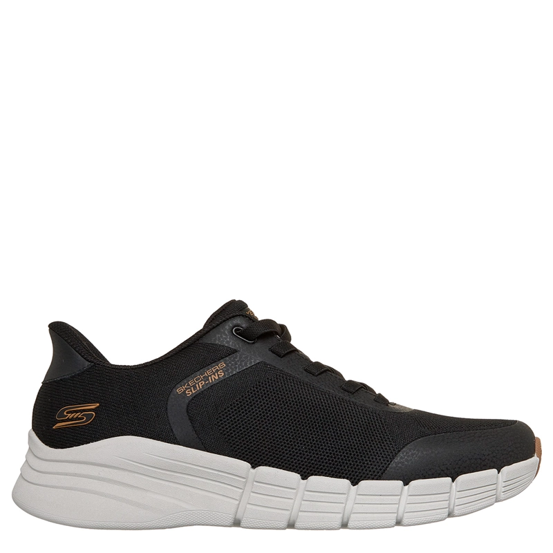 ZAPATILLAS HOMBRE SKECHERS URBANAS NEGRO SLIP-INS BOBS B FLEX 2.0