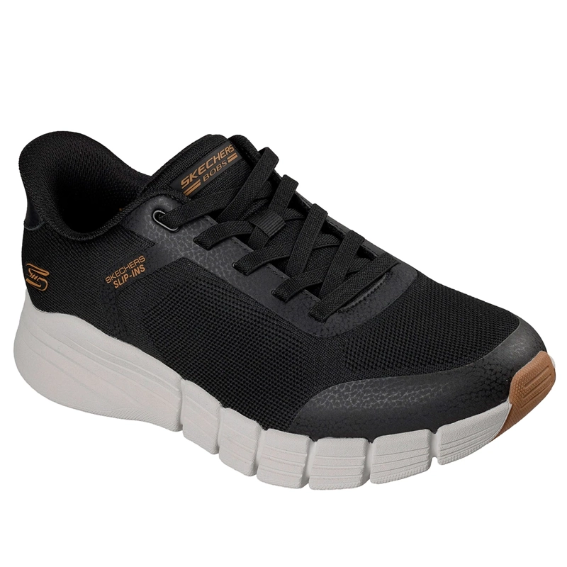 ZAPATILLAS HOMBRE SKECHERS URBANAS NEGRO SLIP-INS BOBS B FLEX 2.0 - 4