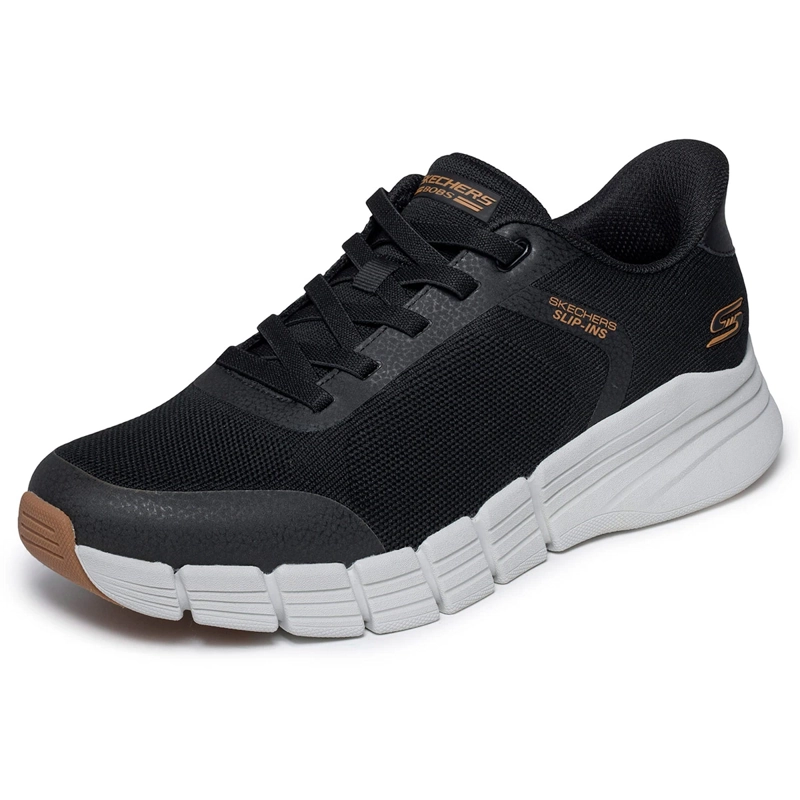 ZAPATILLAS HOMBRE SKECHERS URBANAS NEGRO SLIP-INS BOBS B FLEX 2.0 - 5