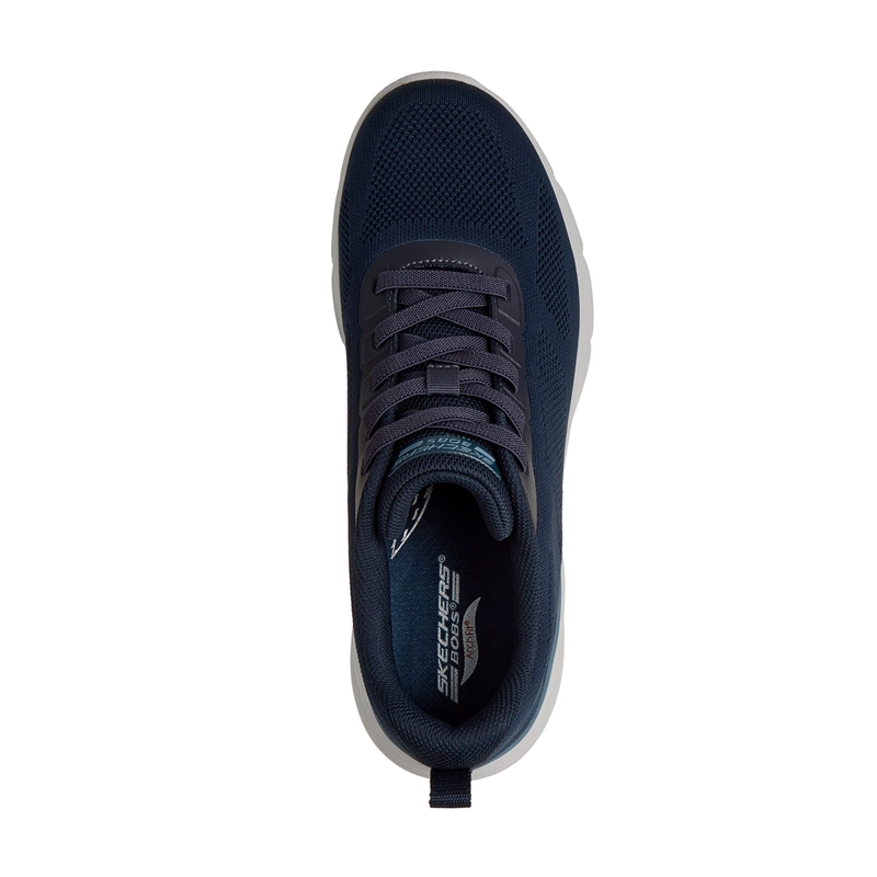 ZAPATILLAS HOMBRE SKECHERS URBANAS AZUL MARINO BOBS SPORT ARCH FIT ELEV8 - 3