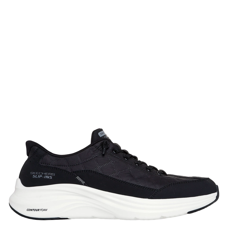 ZAPATILLAS HOMBRE SKECHERS CASUALES NEGRO SLIP-INS CONTOUR FOAM COZY FIT - 1