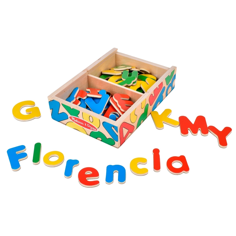 JUGUETE DIDÁCTICO MELISSA & DOUG ALFABETO MAGNÉTICO DE MADERA - 1