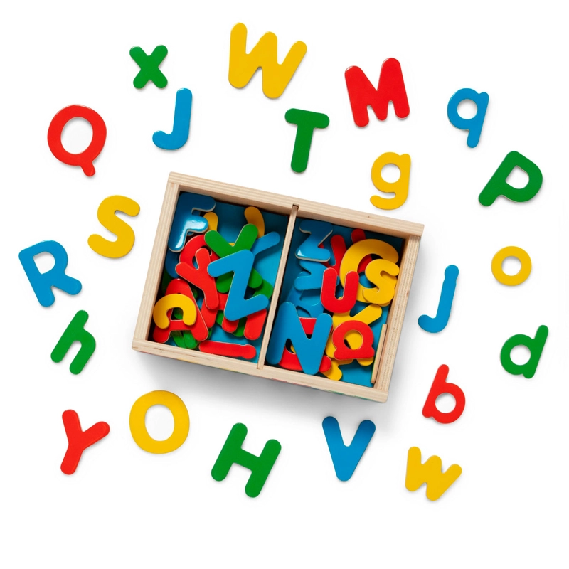 JUGUETE DIDÁCTICO MELISSA & DOUG ALFABETO MAGNÉTICO DE MADERA - 2