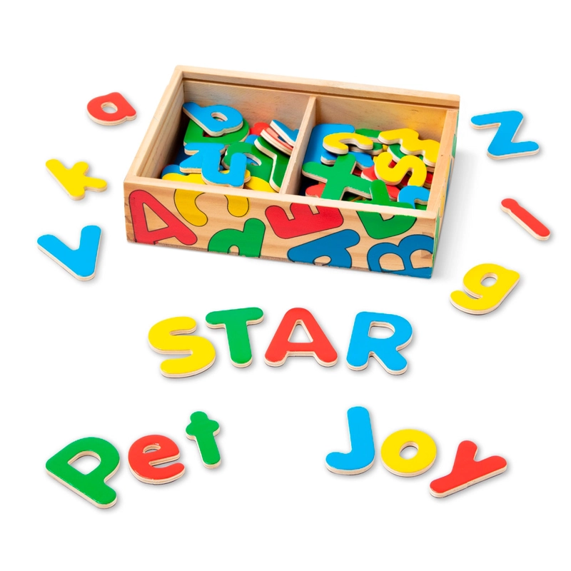 JUGUETE DIDÁCTICO MELISSA & DOUG ALFABETO MAGNÉTICO DE MADERA - 3