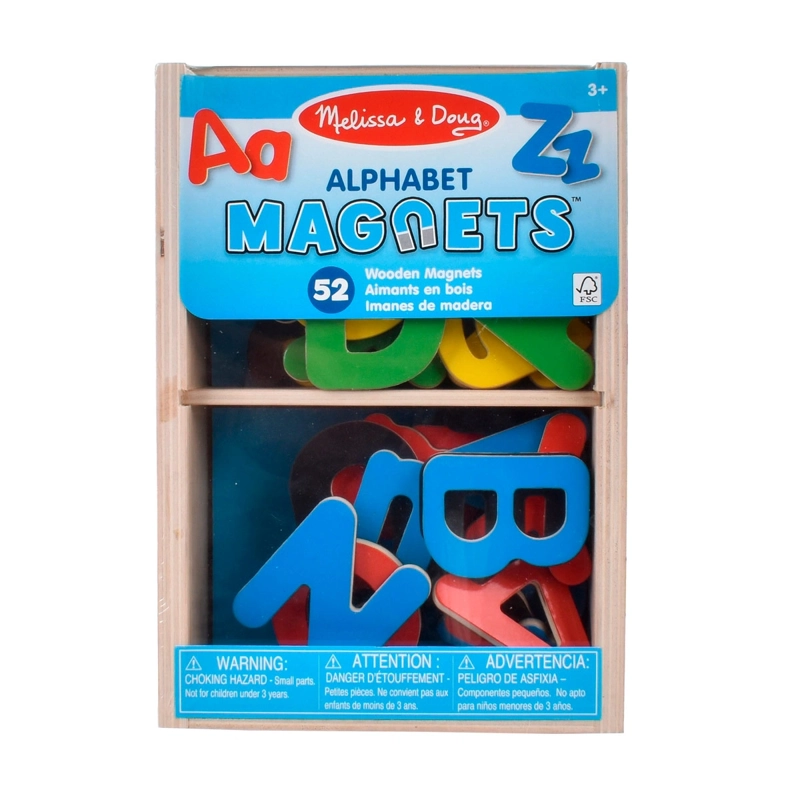 JUGUETE DIDÁCTICO MELISSA & DOUG ALFABETO MAGNÉTICO DE MADERA - 6