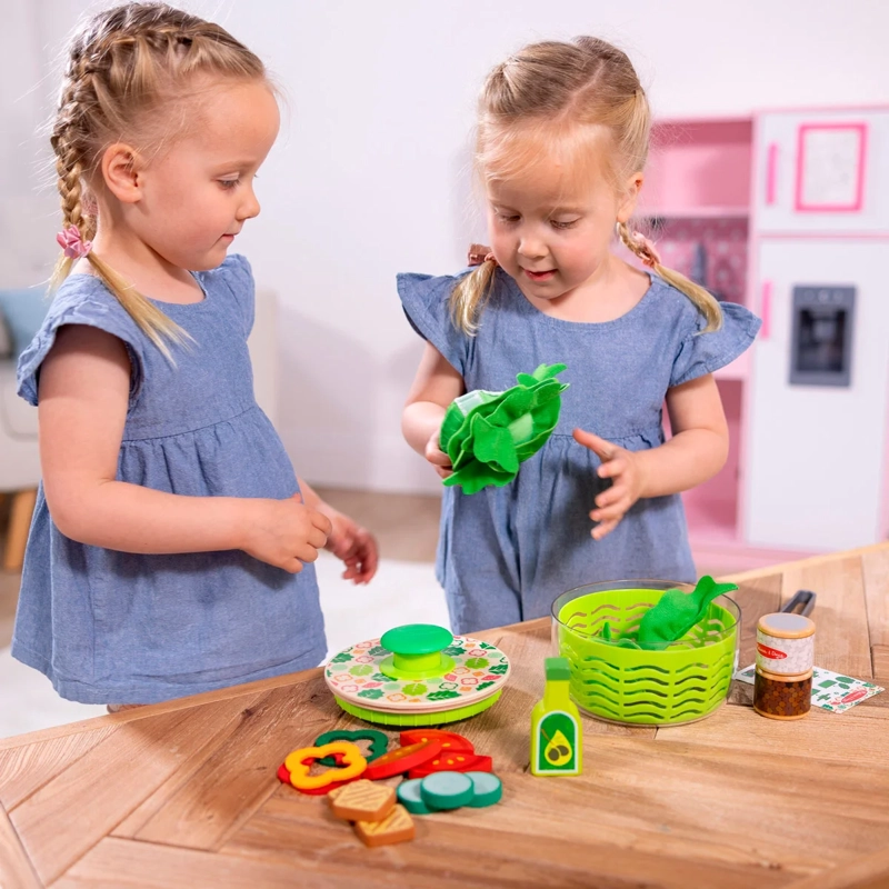 JUGUETE DE COCINA MELISSA & DOUG CENTRIFUGA DE ENSALADA - 5