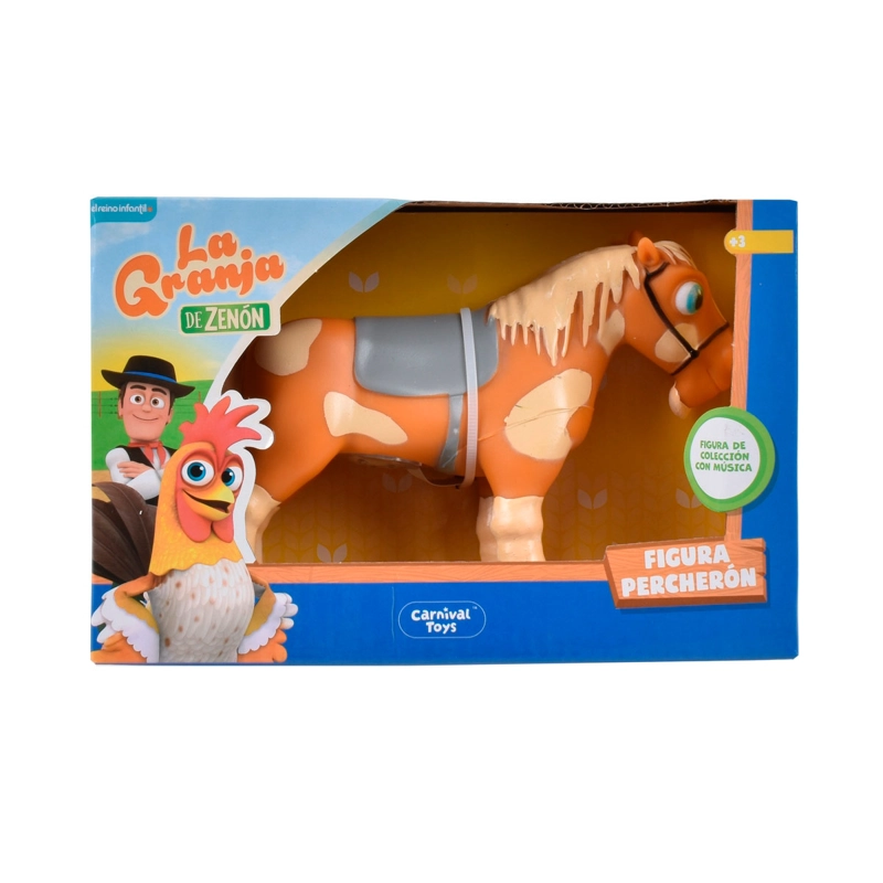 FIGURA MUSICAL LA GRANJA DE ZENÓN VACA LOLA 9 A 15 CM - 6