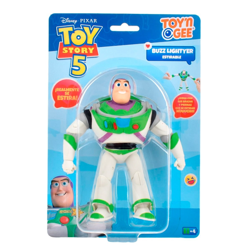 FIGURA DE ACCIÓN TOY STORY STRETCH WOODY 15 CM - 4