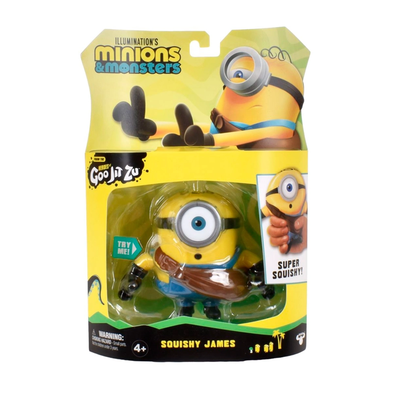 FIGURA DE ACCIÓN MINIONS 3 STRETCH QUE SE ESTIRA - 1