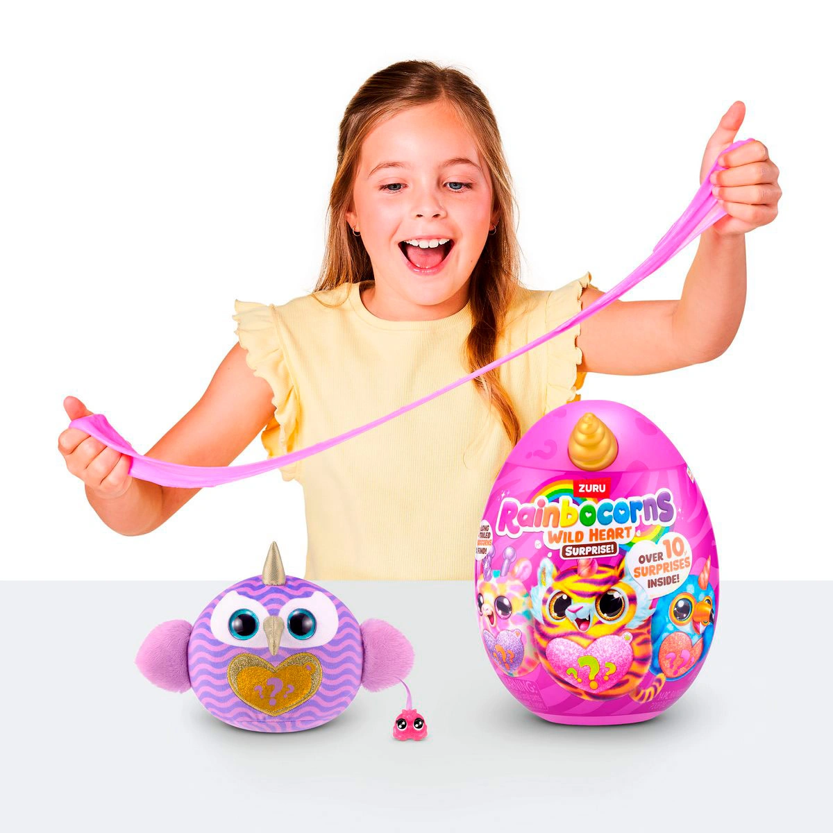 PELUCHE RAINBOCORNS HUEVO SORPRESA SPARKLE HEART - 12