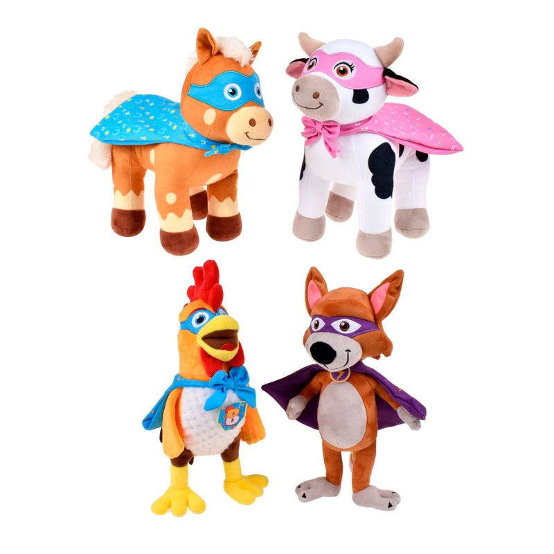 PELUCHE LA GRANJA DE ZENÓN HÉROES EN ACCIÓN 30 CM - 1
