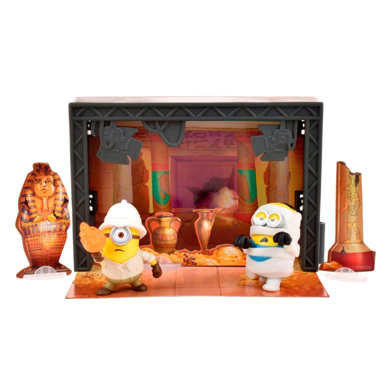 SET X2 MINI FIGURAS MINIONS 3 - 4