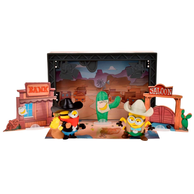 SET X2 MINI FIGURAS MINIONS 3 - 5