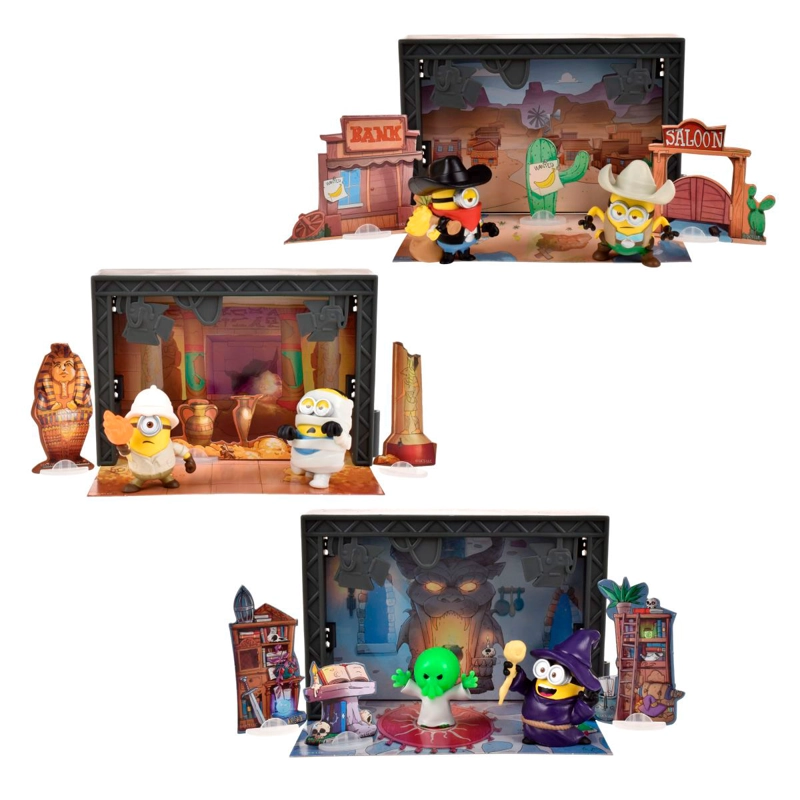 SET X2 MINI FIGURAS MINIONS 3 - 7