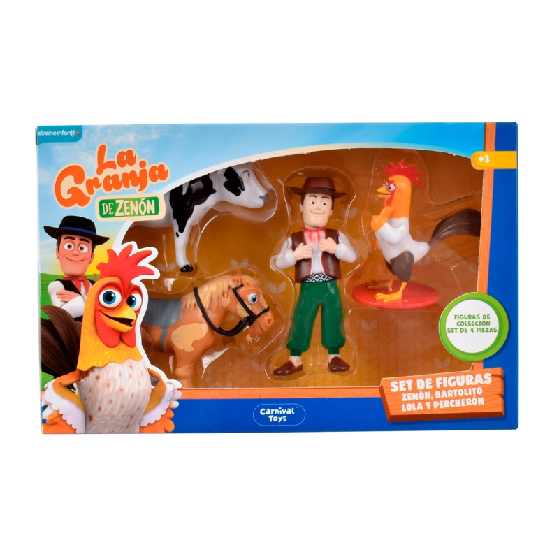 SET X4 FIGURAS LA GRANJA DE ZENÓN 8 CM - 2
