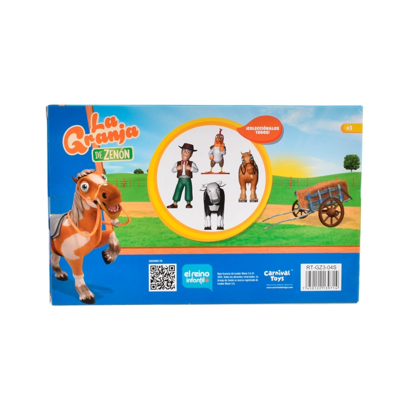 SET X4 FIGURAS LA GRANJA DE ZENÓN 8 CM - 3