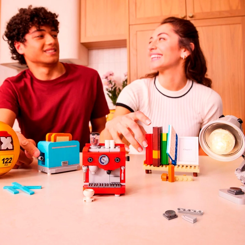 BLOQUES DE CONSTRUCCIÓN MAX PREMIUM HOME - CON DIFERENTES MODELOS DE PIEZAS - 13
