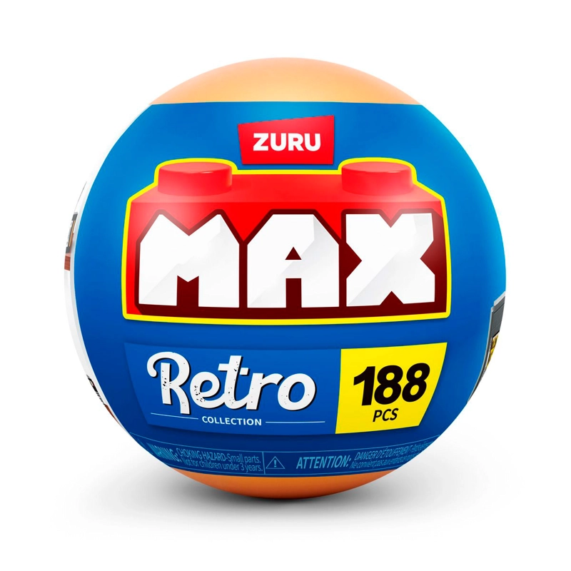 BLOQUES DE CONSTRUCCIÓN MAX RETRO SERIE 2 - CON DIFERENTES MODELOS DE PIEZAS - 1