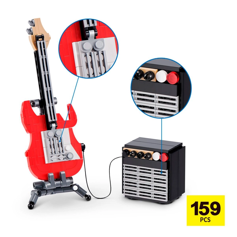BLOQUES DE CONSTRUCCIÓN MAX RETRO SERIE 2 - CON DIFERENTES MODELOS DE PIEZAS - 6