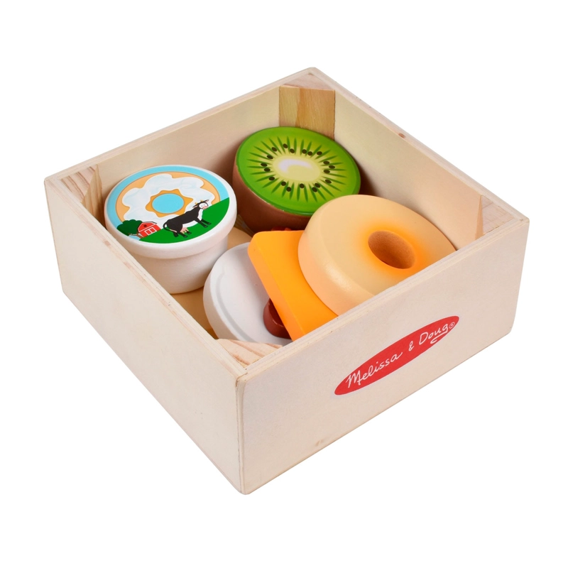 JUGUETE DE COCINA MELISSA & DOUG SET DE COMIDA CAJA DESAYUNO PARA PICNIC - 3