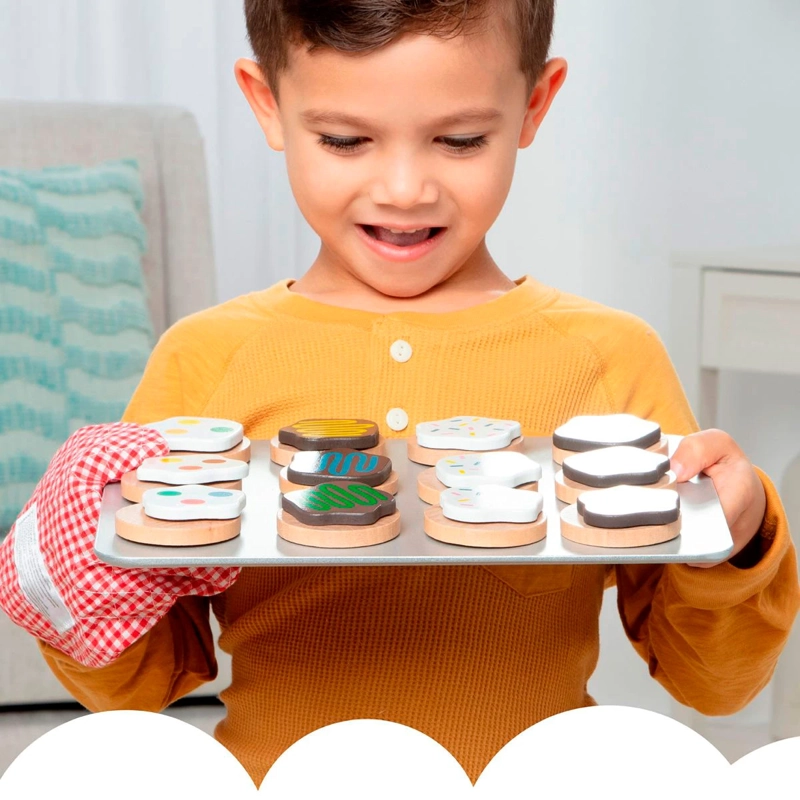 JUGUETE DE COCINA MELISSA & DOUG GALLETAS CORTAR Y HORNEAR - 5