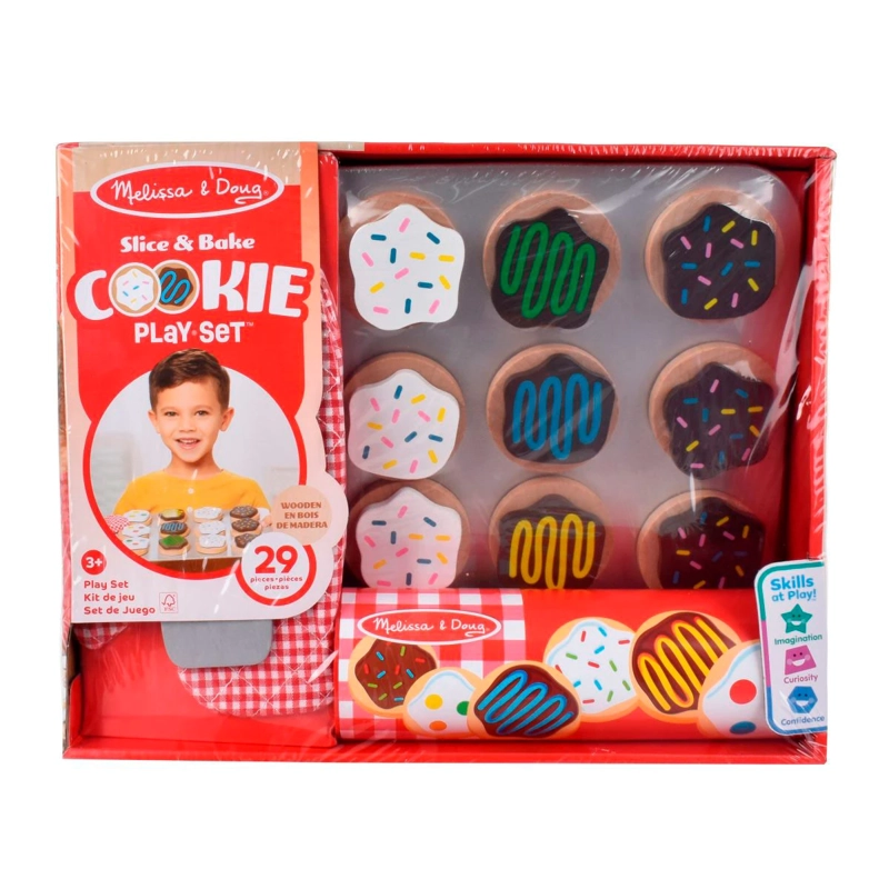 JUGUETE DE COCINA MELISSA & DOUG GALLETAS CORTAR Y HORNEAR - 6