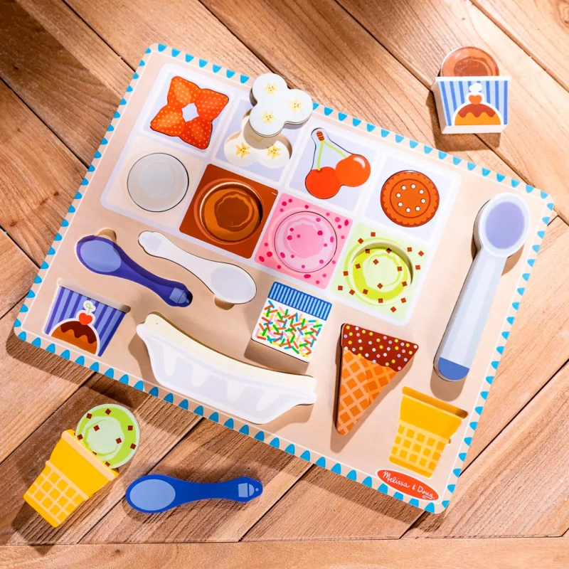 JUGUETE DE COCINA MELISSA & DOUG CREACIÓN DE HELADOS - 6