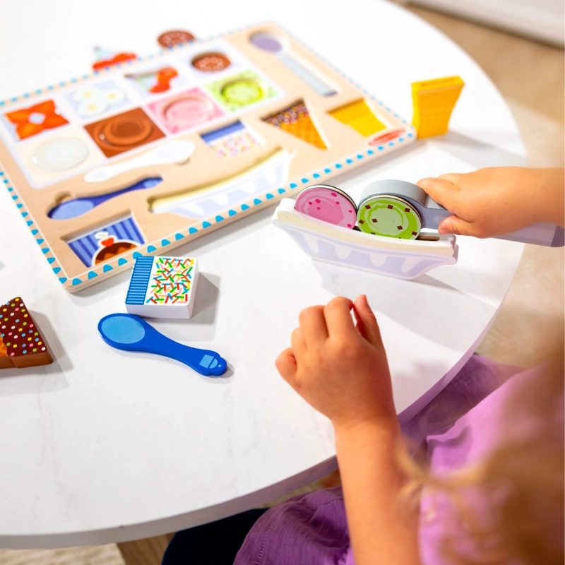 JUGUETE DE COCINA MELISSA & DOUG CREACIÓN DE HELADOS - 8
