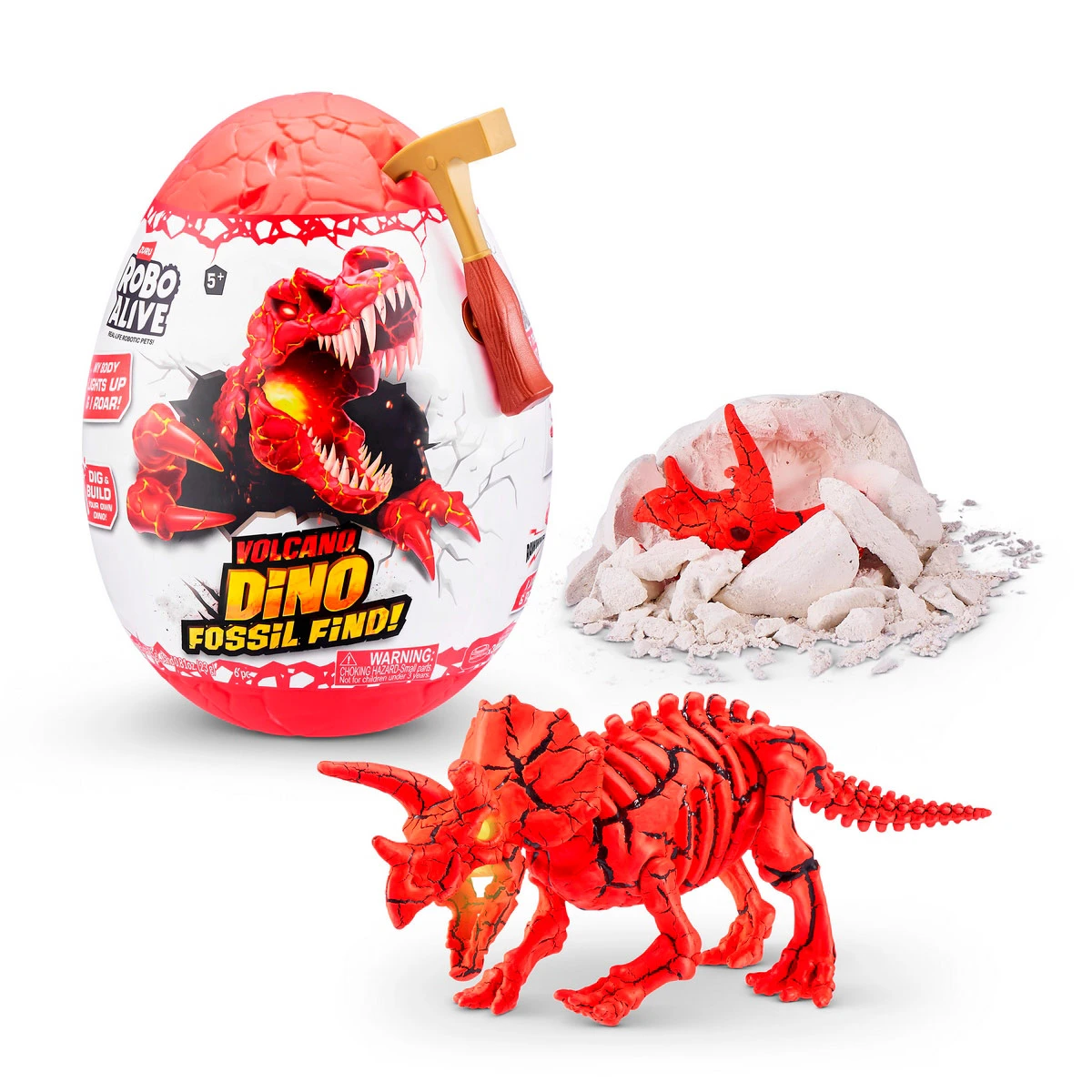 FIGURA DE ACCIÓN ROBO ALIVE CON FOSIL - 1
