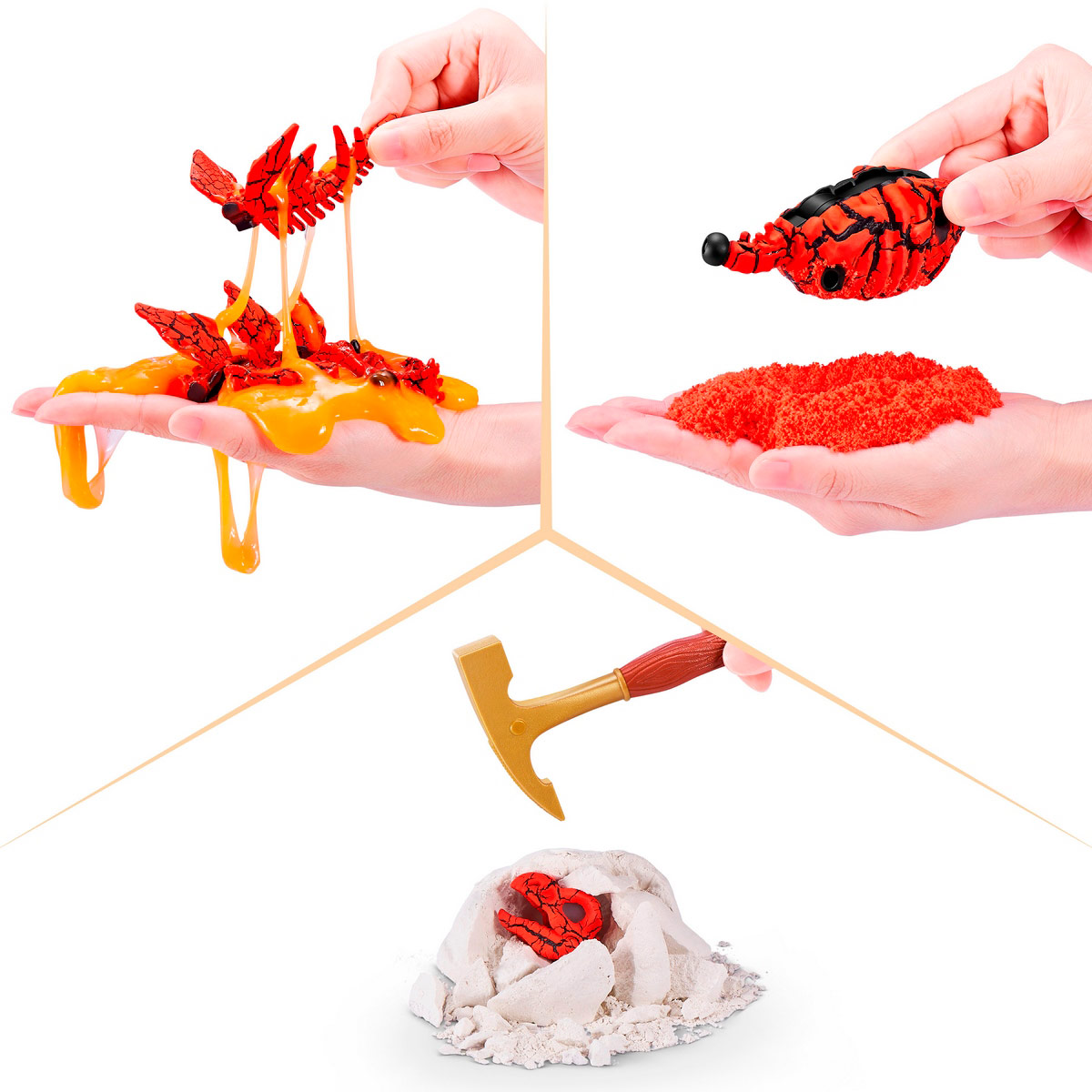 FIGURA DE ACCIÓN ROBO ALIVE CON FOSIL - 5