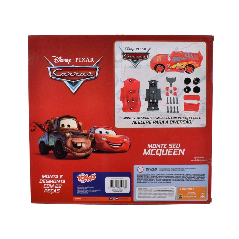 AUTO DE JUGUETE CARS DIY 34 CM MCQUEEN - 7