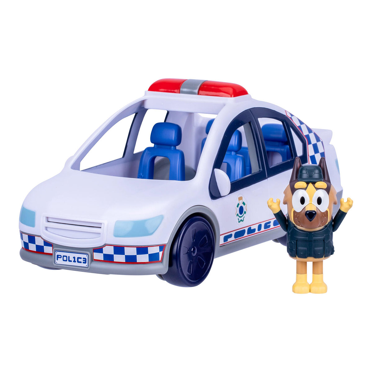 VEHÍCULO DE JUGUETE BLUEY AUTO DE POLICÍA SERIE 14 - 6