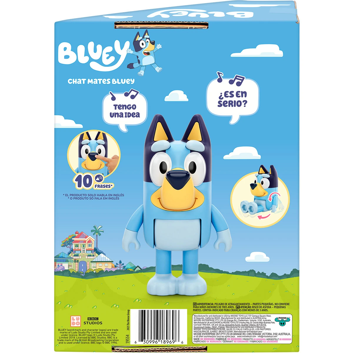 FIGURA PARLANTE BLUEY 10 FRASES 25 CM - 5