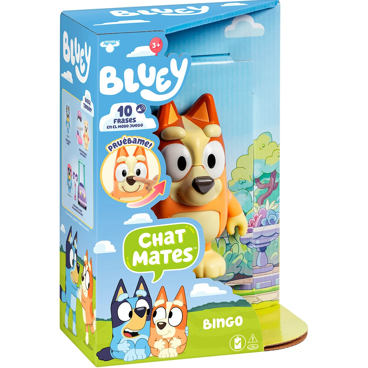 FIGURA PARLANTE BLUEY BINGO 10 FRASES 25 CM - 6