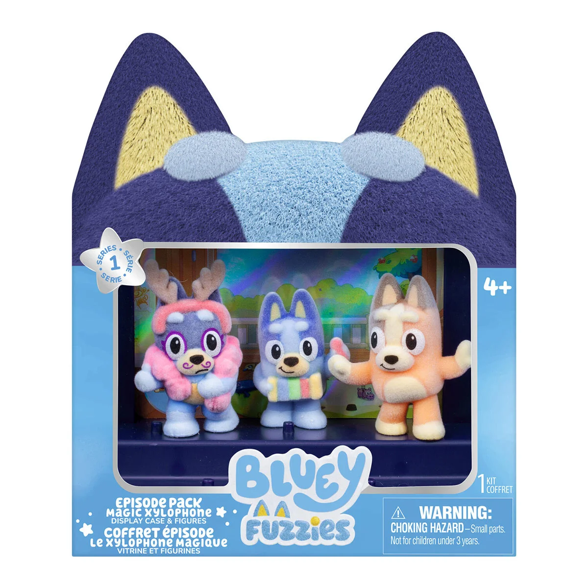 FIGURA DE ACCIÓN BLUEY FUZZIES PACK EPISODIO SORPRESA - 3