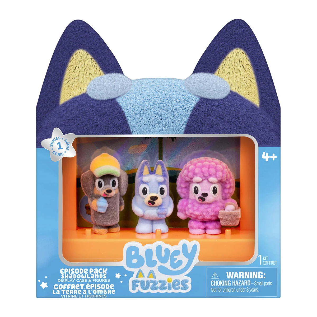FIGURA DE ACCIÓN BLUEY FUZZIES PACK EPISODIO SORPRESA - 4