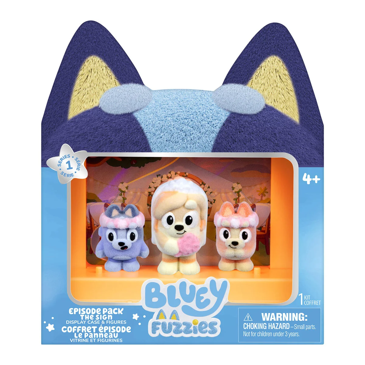 FIGURA DE ACCIÓN BLUEY FUZZIES PACK EPISODIO SORPRESA - 5