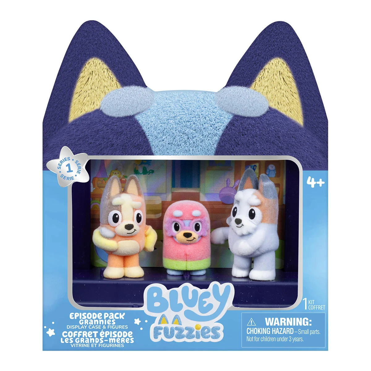 FIGURA DE ACCIÓN BLUEY FUZZIES PACK EPISODIO SORPRESA - 6