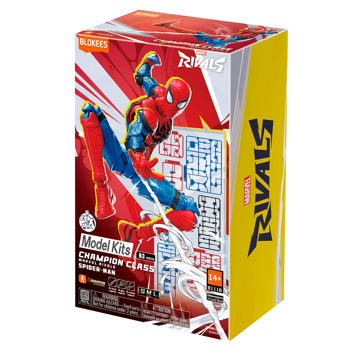 BLOQUES DE CONSTRUCCIÓN BLOKEES MARVEL SPIDER-MAN 83 PIEZAS - 9
