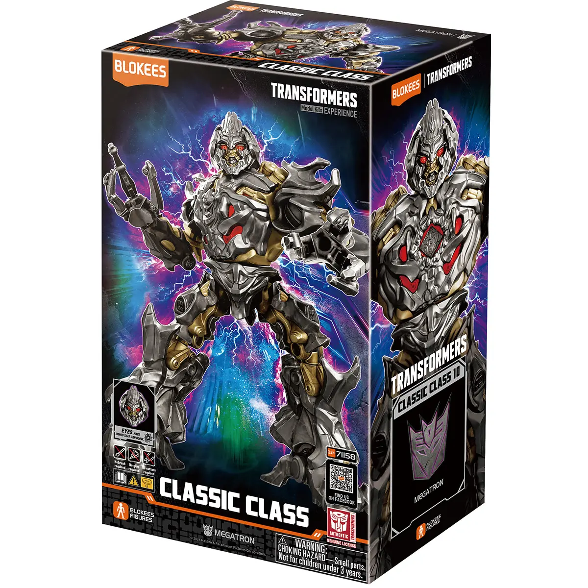 BLOQUES DE CONSTRUCCIÓN BLOKEES TRANSFORMERS MEGATRON - 1