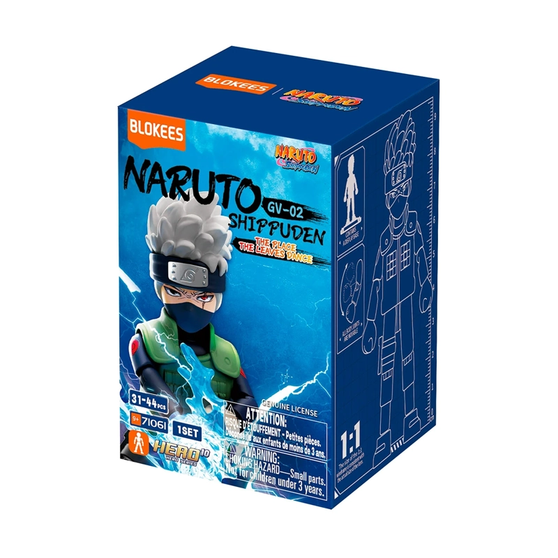FIGURA DE ACCIÓN BLOKEES NARUTO GALAXY ULTIMATE BOND SET 9 EN 1  - 1