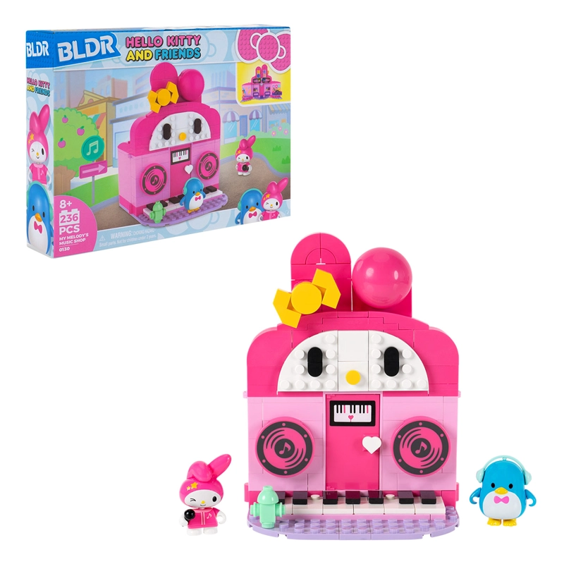 BLOQUES DE CONSTRUCCIÓN HELLO KITTY MY MELODY - 1
