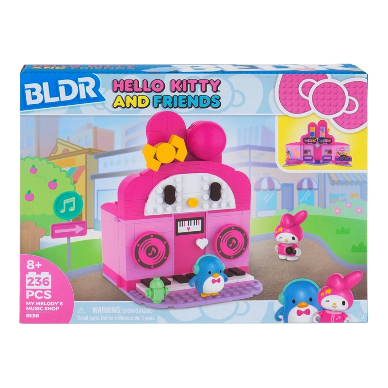 BLOQUES DE CONSTRUCCIÓN HELLO KITTY MY MELODY - 4