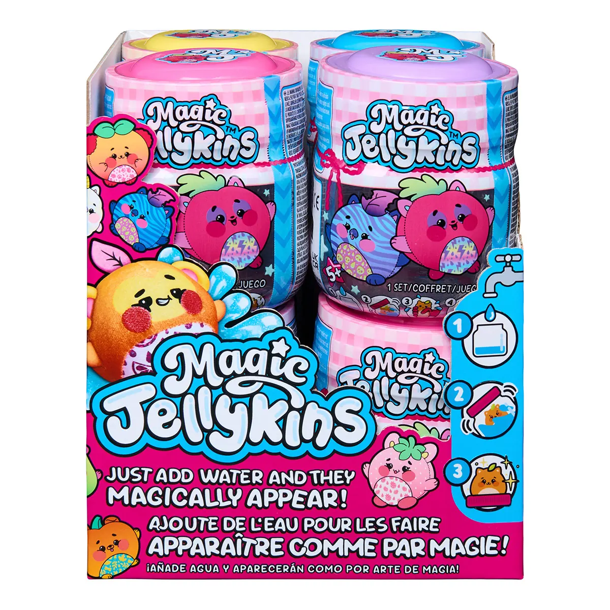 FIGURA DE ACCIÓN IMEXPORTA MAGIC JELLYKINS REVELACIÓN MÁGICA - MODELO ALEATORIO - 7