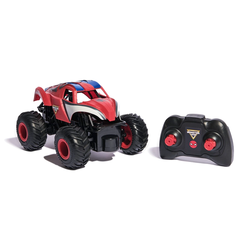 AUTO RADIO CONTROLADO MONSTER JAM SPIDERMAN MARVEL - 1