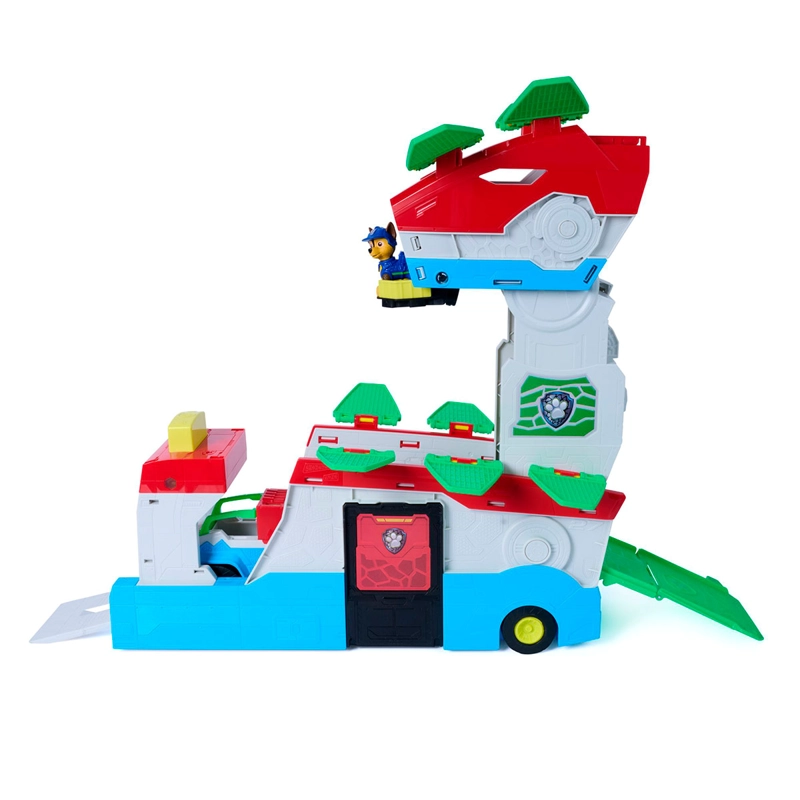 VEHÍCULO DE JUGUETE PAW PATROL MOVIE DINO MOBILE HQ CUARTEL - 1