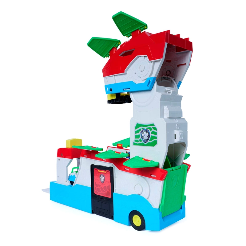 VEHÍCULO DE JUGUETE PAW PATROL MOVIE DINO MOBILE HQ CUARTEL - 2
