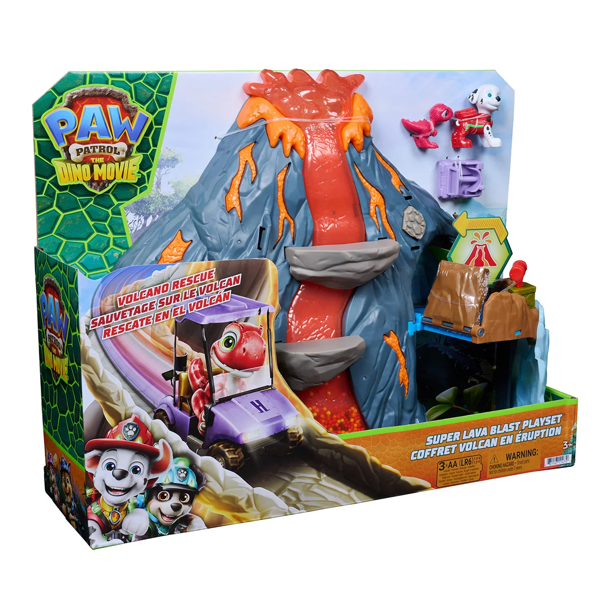 SET DE JUEGO PAW PATROL LA PELÍCULA SÚPER LAVA BLAST - 5