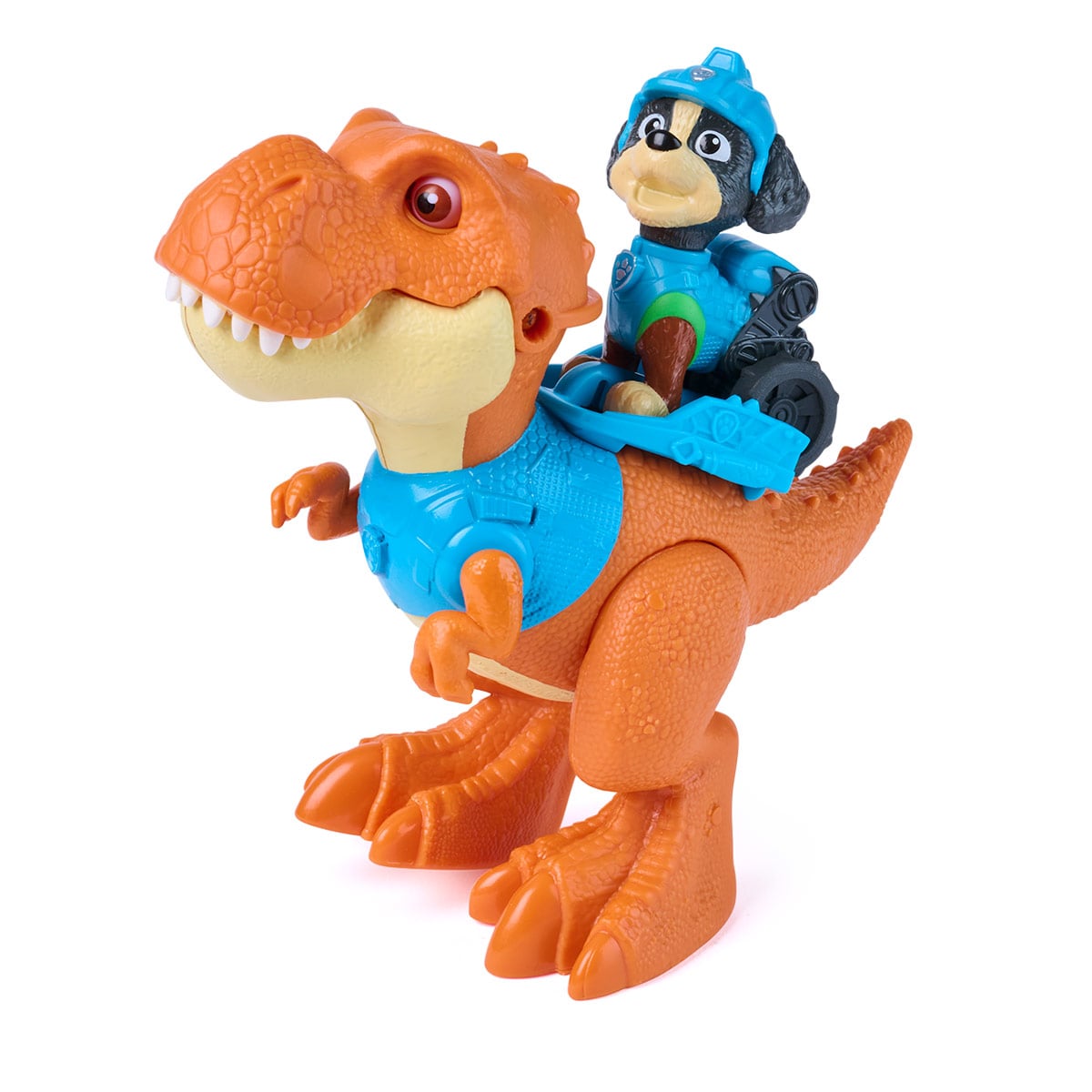 FIGURA DE ACCIÓN PAW PATROL DINO DINOSAURIO Y FIGURA DE REX - 3