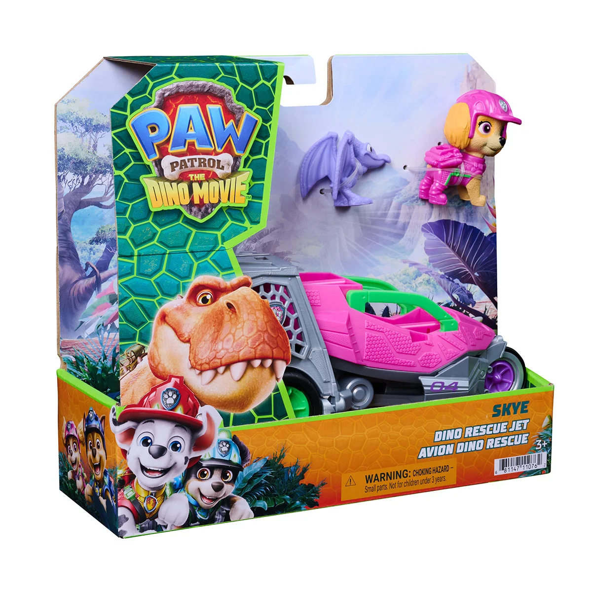 VEHÍCULO DE JUGUETE PAW PATROL DINO VEHÍCULO DE SKYE - 6